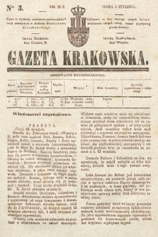 Gazeta Krakowska. 1842, nr 3