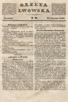 Gazeta Lwowska. 1842, nr 9