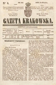 Gazeta Krakowska. 1842, nr 8