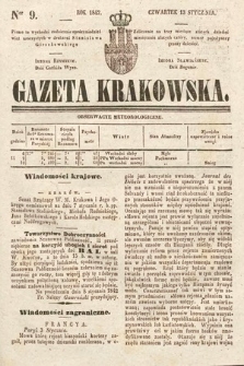 Gazeta Krakowska. 1842, nr 9