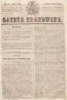 Gazeta Krakowska. 1849, nr 89