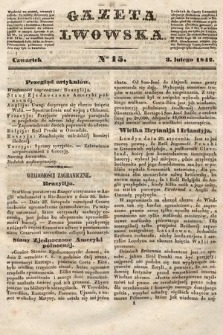 Gazeta Lwowska. 1842, nr 15