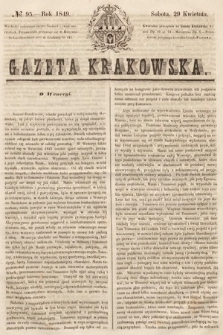 Gazeta Krakowska. 1849, nr 95