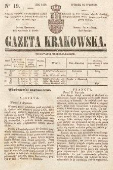 Gazeta Krakowska. 1842, nr 19