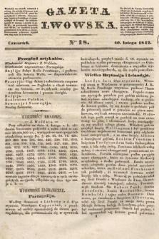Gazeta Lwowska. 1842, nr 18