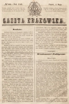 Gazeta Krakowska. 1849, nr 100