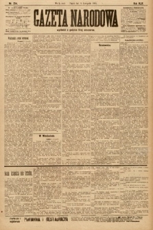 Gazeta Narodowa. 1903, nr 254