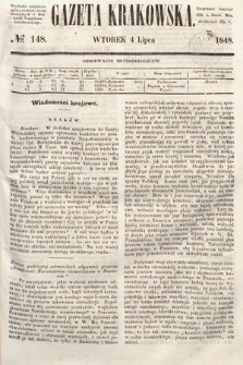 Gazeta Krakowska. 1848, nr 148