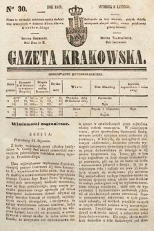 Gazeta Krakowska. 1842, nr 30