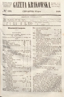 Gazeta Krakowska. 1848, nr 150