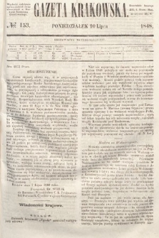 Gazeta Krakowska. 1848, nr 153