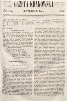 Gazeta Krakowska. 1848, nr 162