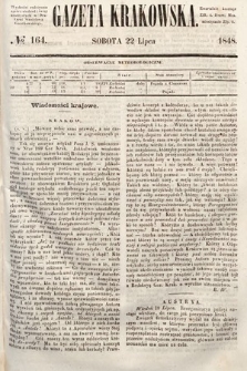 Gazeta Krakowska. 1848, nr 164