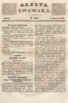 Gazeta Lwowska. 1842, nr 28