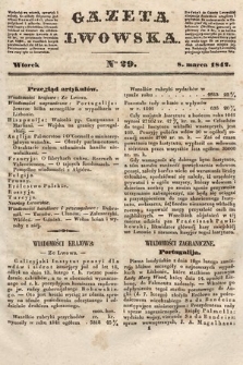 Gazeta Lwowska. 1842, nr 29