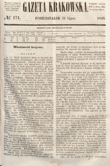 Gazeta Krakowska. 1848, nr 171