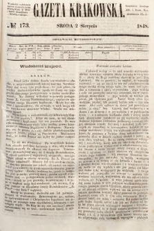 Gazeta Krakowska. 1848, nr 173