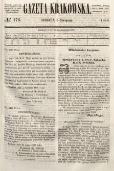 Gazeta Krakowska. 1848, nr 176