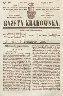 Gazeta Krakowska. 1842, nr 57