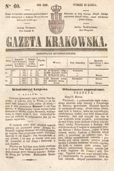 Gazeta Krakowska. 1842, nr 60