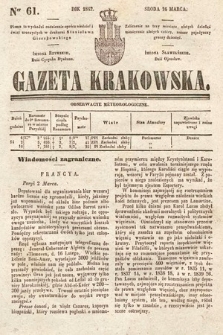 Gazeta Krakowska. 1842, nr 61