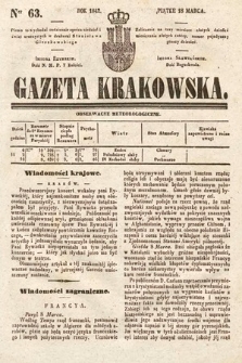 Gazeta Krakowska. 1842, nr 63