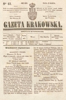 Gazeta Krakowska. 1842, nr 67