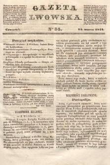 Gazeta Lwowska. 1842, nr 36