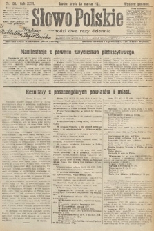 Słowo Polskie. 1921, nr 133