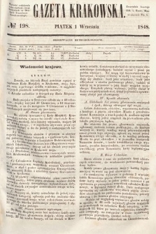 Gazeta Krakowska. 1848, nr 198
