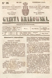Gazeta Krakowska. 1842, nr 99