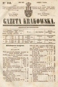 Gazeta Krakowska. 1842, nr 103