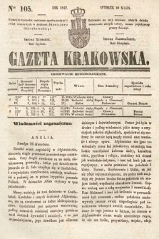 Gazeta Krakowska. 1842, nr 105