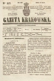 Gazeta Krakowska. 1842, nr 117