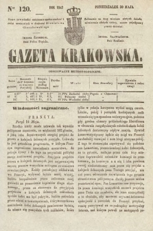 Gazeta Krakowska. 1842, nr 120