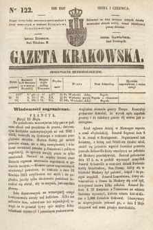 Gazeta Krakowska. 1842, nr 122