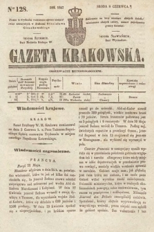 Gazeta Krakowska. 1842, nr 128