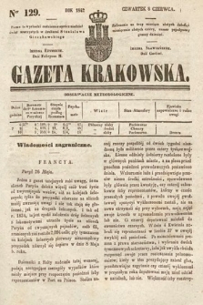 Gazeta Krakowska. 1842, nr 129