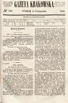 Gazeta Krakowska. 1848, nr 248
