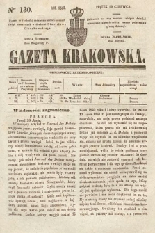 Gazeta Krakowska. 1842, nr 130
