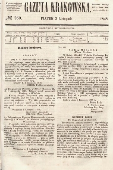 Gazeta Krakowska. 1848, nr 250