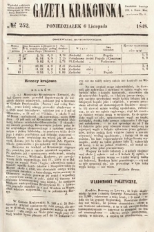 Gazeta Krakowska. 1848, nr 252