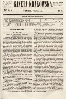 Gazeta Krakowska. 1848, nr 253