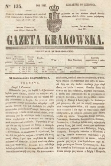 Gazeta Krakowska. 1842, nr 135