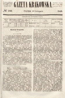Gazeta Krakowska. 1848, nr 256