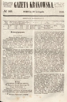 Gazeta Krakowska. 1848, nr 263