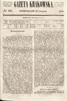 Gazeta Krakowska. 1848, nr 264