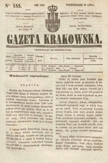 Gazeta Krakowska. 1842, nr 155