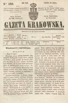 Gazeta Krakowska. 1842, nr 160