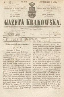 Gazeta Krakowska. 1842, nr 161